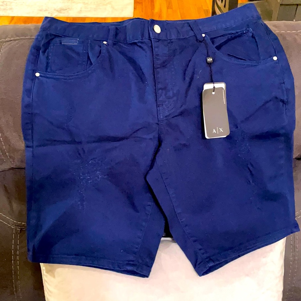 Navy blue Men shorts
